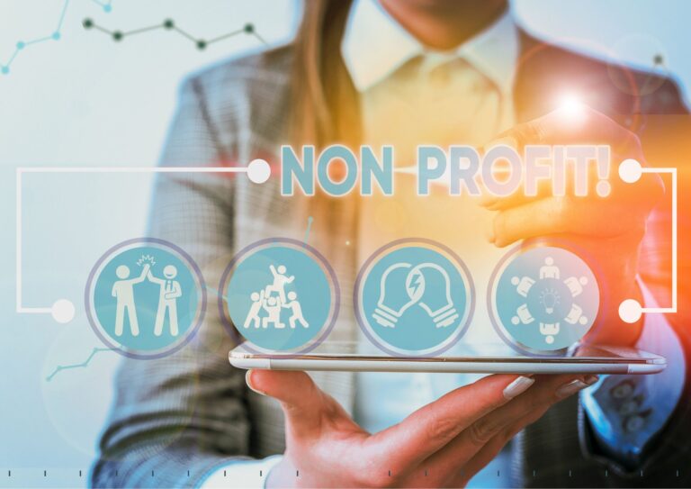 Image of a man in a suite showing the top nonprofit software platform